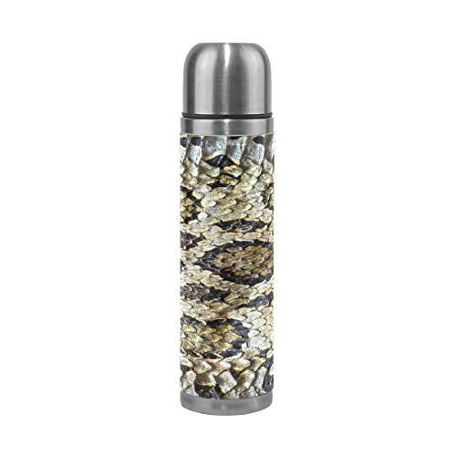 41YEyZnKG4L BEUSS Piel De Serpiente De Leopardo Estampada Botella de Agua Frasco de Vacío Aislamiento de Acero Inoxidable de… BEUSS Piel De Serpiente De Leopardo Estampada Botella de Agua Frasco de Vacío Aislamiento de Acero Inoxidable de…