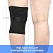 Nvorliy Plus Size Knee Compression Sleeve, Knee Brace for Large Legs Medical Support for Knee Pain Relief, Arthritis, Sports Exercise, Injury & Post-Surgery Recovery, Fit Men and Women (3XL)