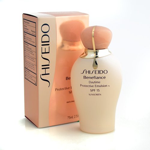 Shiseido BENEFIANCE Daytime Protective Emulsion N SPF 15 PA+ Sunscreen 75ml/2.5oz
