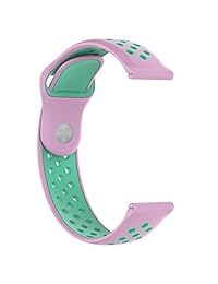 Gear S3 Frontier clásico correa de reloj, silicona suave deporte correa de repuesto para Samsung Gear S3 Frontier S3 Classic Moto 360 reloj inteligente 2 nd Gen