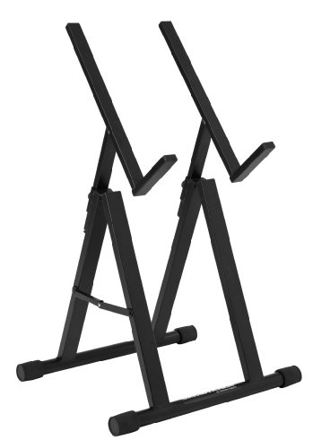 Ultimate Support JS-AS100 5 Optimized Height Option, Tiltback Amp Stand, Easy Storage and Transport