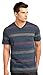 District Men's Reverse Striped V-Neck T-Shirt