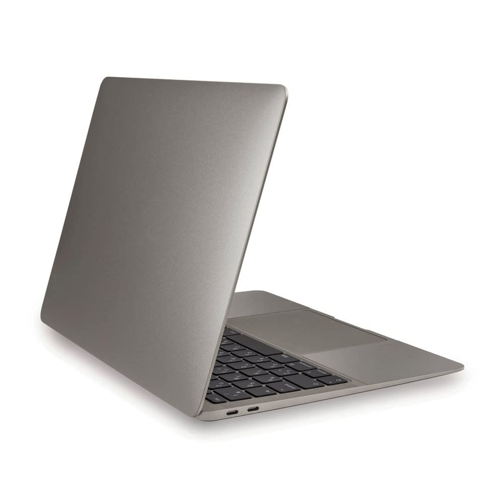 wraplus Skin Seal Compatible with MacBook Pro 15 Inch 2019 2018 2017 2016 [Space Gray] Cover Case Eco Packaging Version