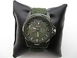 Swiss Army Men's WA2574A Green Fabric Strap Watch