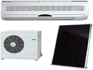 Amazon Com Wiseway Solar Air Conditioner Heat Pump Ductless Mini Split 18 000 Btu 1 5 Ton 17 Seer Hybrid 220volt Dehumidifyer Air Purifier Variable Comfort Function On Remote Control Pre Charged With R410a