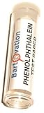 Bartovation (Tm) Phenolphthalein pH Test Paper Indicator 100 Strips Ammonia