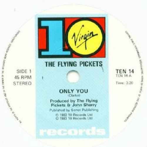  Only You Flying Pickets 7" 45 Music