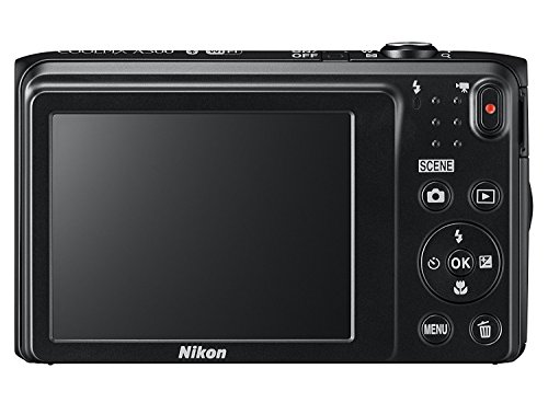 Nikon Coolpix A300 Wi-Fi Digital Camera (Black) with 32GB Card + Case + Accessory Kit