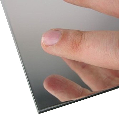 CrestGlass A4 Acrylic Mirror Mirrored ACRYLIC PERSPEX PLEXIGLAS PLASTIC Sheet A4