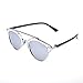 GAMT New Designer Cateye Polarized Sunglasses For Women Classic Style Lucency Frame Silver Lens
