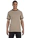 Authentic Pigment 1946 Unisex Adult 5.6 oz. Pigment-Dyed Ringer T-Shirt