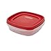 Rubbermaid Easy Find Lids Food Storage Container, 3 Cup, Racer Red