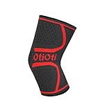Knee Sleeves Support Brace for Running,Jogging,Sports,Weightlifting-Compression Sleeve Brace for Joint Pain Relief,Arthritis,Injury Recovery-Women and Men M
