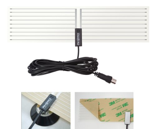 AKORD® FREEVIEW HD DIGITAL TV AERIAL - HIGH GAIN - PORTABLE INDOOR DVB-T TELEVISION