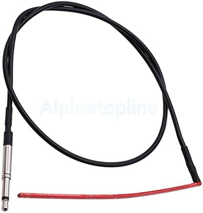 Red Pickup Under-Saddle Passive Piezo Pickup for Acoustic Guitar with Plug