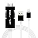 Lightning to HDMI Adapter,iPhone to HDMI Lightning Digital AV Adapter 6.5ft 1080P HDTV Cable for iPhone(Compatible with iPhone X/8/8 plus),iPad,iPod by EBEAUTYDAY