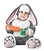 InCharacter Baby's Lil Character Baby Bunny Costume, Dark Grey/White/Pink, 12-18 Months