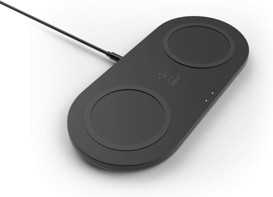 Belkin Wireless Charger with Two Charging Pads (Wireless Dual Charger, 15W) Charge 2 Devices such as Phone, AirPods - Image 3