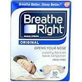     Breathe Right Nasal Strips Original Tan Large 30 Each