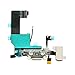 iPhone 5S Replacement Charging Port Dock and Headphone Jack Flex Cable (White) With Instructions- DIYMOBILITY