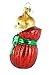 Old World Christmas Lover Collection Glass Blown Ornaments for Christmas Tree, Letting Cat Out