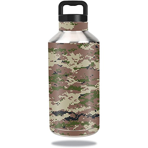 MightySkins Skin Compatible with Ozark Trail Water Bottle 64 oz wrap Cover Stic…