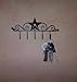 Western Texas Star Key Rack - Wall Mounted - Aged Copper Finish