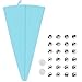 Decorating Tips - 24 Pieces Cake Decorating Tips Kits with 2 Reusable Coupler and 1 Pastry Bag