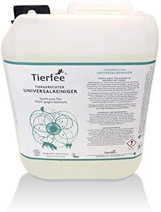Tierfee Organic Universal Cleaner - 5 Liter - Cleaner without Reizstoffe, Complete Vegan …