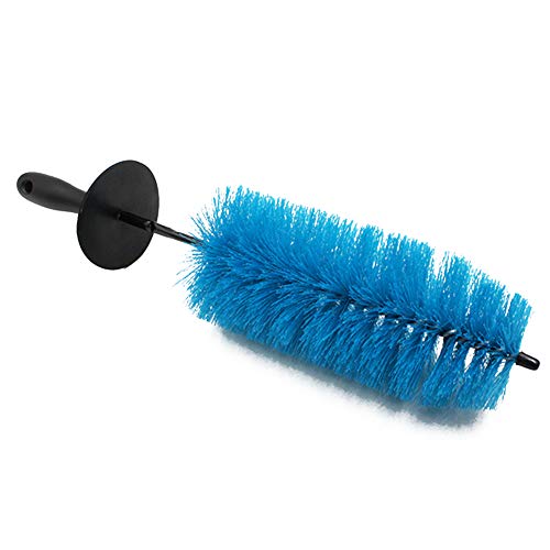 yodaliy Portable Car Tire Wheel Rim Brush Multipurpose Car Wheel Brush Tire Cleaning Brush Long Soft Bristle Scrub Cleaner for Tire Rim Vehicle Motorcycle Engine Auto Detailing Tools