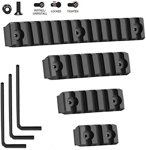 Compatible with Keymod Picatinny Rails