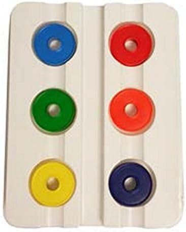 Magnetic Rings, Plastic Coated, Pack of 6