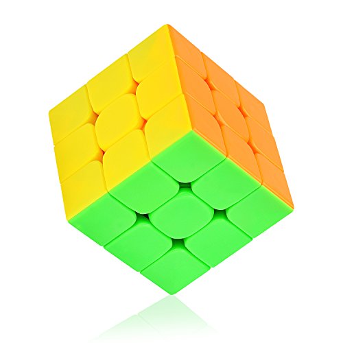 Speed Cube stickerless with New ANTI-POP Structure Smooth Puzzle Cube for Professional Players(stickerless)