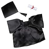 Build A Bear Workshop Black Graduation Set 4 pc.