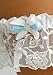 DiFrancia Lace And Satin Bridal Garter Accessory