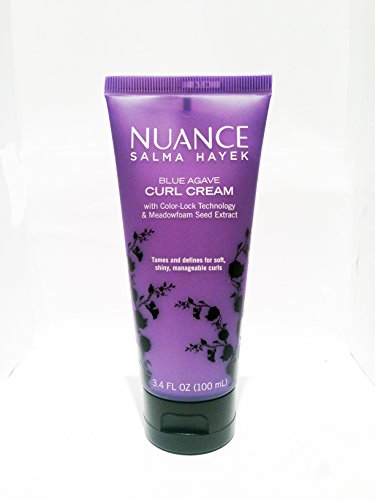 Nuance Salma Hayek Blue Agave Curl Cream with Color Lock 