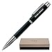 Dayspring Pens | Personalized PARKER IM Black Chrome Trim Rollerball Pen with Case. Custom Engraved Fast!