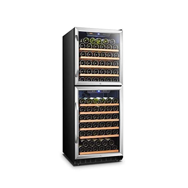 Lanbo-Built-in-Dual-Zone-Wine-Cooler-with-Double-Layer-Glass-Door-133-Bottle