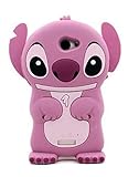 3D Stitch & Lilo Soft Silicone Case Cover For LG Optimus L70 Exceed 2 MS323 D325 PINK