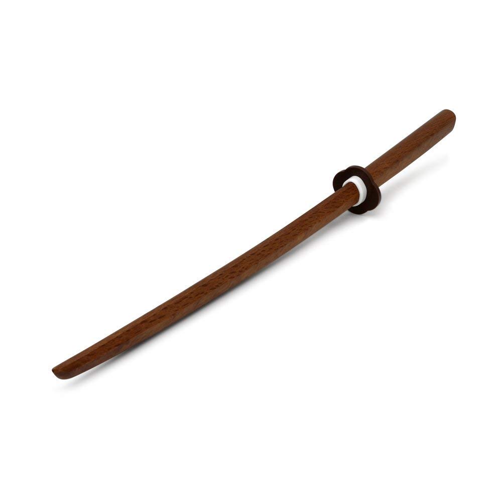 Playwell Martial Arts Deluxe Childrens Wooden Bokken - Red Oak - 33"
