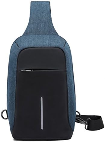 Sling Bag Chest Pack Lightweight Casual Outdoor Sport Travel Hiking Multipurpose Anti Theft backpack for Men Women (blue)