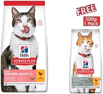 hills science plan light cat