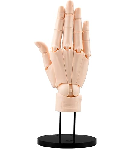 Amazon.com: Kotobukiya ARTIST SUPPORT ITEM Hand Model L PALE
