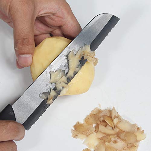 2 Serrated+Ceramic+Non+Slip+Rubberized+Handles