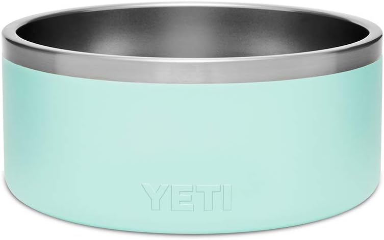 Kitchen & Dining : YETI Boomer 8, Stainless Steel, Non-Slip Dog Bowl, Holds 64 Ounces, Seafoam : 