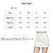 Verdusa Women's Casual Distressed Fray Hem A-Line Denim Short Skirt White M