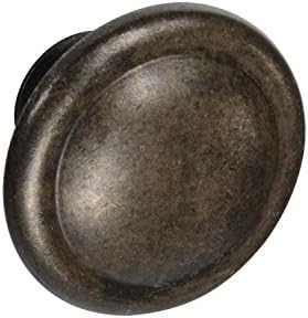 Knob Deals #1115-1-3/8" Cabinet Knob, Rustic Antique Bronze - 25 Pack