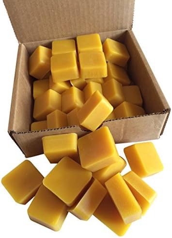 100% Pure Capping Beeswax Squares net 1 lb