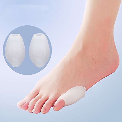 image for DYKOOK Toe Sleeves, 5 Pairs/Pack, Toe Protectors for Corns Remover, Ca