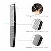 Hair-CombProfessional-Hairdressing-Carbon-Fibre-Styling-Comb-Black-Anti-Static-Chemical-And-Heat-Resistant-Parting-Combs-For-All-Hair-Types-Fine-and-Wide-Tooth-Comb-For-Men-and-Women Hair Comb,Professional Hairdressing Carbon Fibre Styling Comb, Black Anti Static Chemical And Heat Resistant Parting…